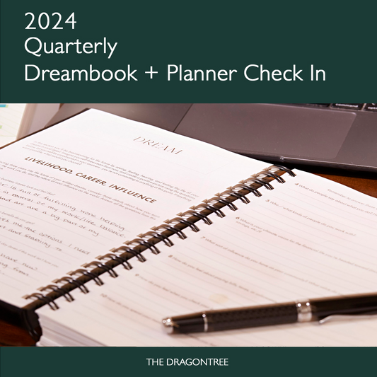 2024 Quarterly Dreambook + Planner Check In